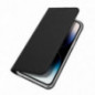 Apple iPhone 15 Pro Max Coque Dux Ducis Leather Noir
