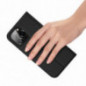 Apple iPhone 15 Pro Max Coque Dux Ducis Leather Noir