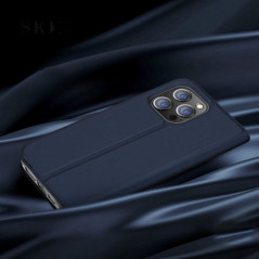 Apple iPhone 15 Pro Max Coque Dux Ducis Leather Noir