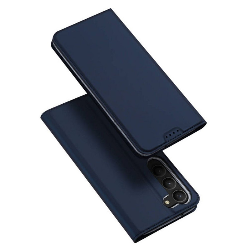 Samsung Galaxy S23 Plus 5G Coque Dux Ducis Leather Bleu