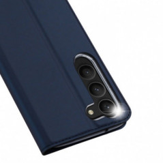 Samsung Galaxy S23 Plus 5G Coque Dux Ducis Leather Bleu