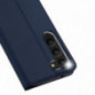 Samsung Galaxy S23 Plus 5G Coque Dux Ducis Leather Bleu