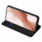 Samsung Galaxy S23 Plus 5G Coque Dux Ducis Leather Noir