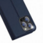 Apple iPhone 15 Coque Dux Ducis Leather Bleu