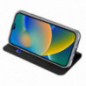 Apple iPhone 14 Pro Coque Dux Ducis Leather Noir