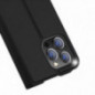 Apple iPhone 14 Pro Coque Dux Ducis Leather Noir