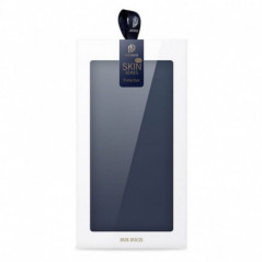 Apple iPhone 14 Pro Coque Dux Ducis Leather Bleu