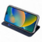 Apple iPhone 14 Pro Coque Dux Ducis Leather Bleu