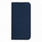 Apple iPhone 14 Pro Coque Dux Ducis Leather Bleu