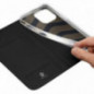 Apple iPhone 15 Pro Coque Dux Ducis Leather Noir