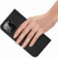 Apple iPhone 15 Pro Coque Dux Ducis Leather Noir