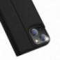 Apple iPhone 13 Coque Dux Ducis Leather Noir