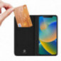 Apple iPhone 13 Coque Dux Ducis Leather Noir