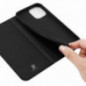 Apple iPhone 13 Coque Dux Ducis Leather Noir