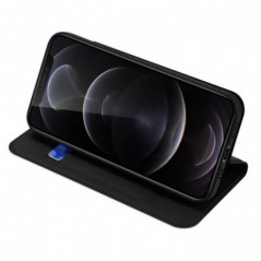 Apple iPhone 13 Pro Coque Dux Ducis Leather Noir
