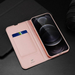 Apple iPhone 13 Pro Max Coque Dux Ducis Leather