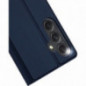 Samsung Galaxy A35 Coque Dux Ducis Leather Bleu