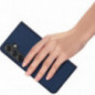 Samsung Galaxy A35 Coque Dux Ducis Leather Bleu
