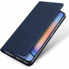 Samsung Galaxy A35 Coque Dux Ducis Leather Bleu
