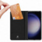 Samsung Galaxy S24 Coque Dux Ducis Leather Noir