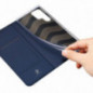 Samsung Galaxy S24 Coque Dux Ducis Leather Bleu