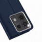 XIAOMI Redmi Note 13 Pro 5G Coque Dux Ducis Leather Bleu