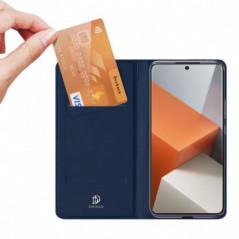 XIAOMI Redmi Note 13 Pro 5G Coque Dux Ducis Leather Bleu