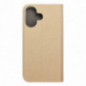 Apple iPhone 16 Portefeuilles Sensitive Book Or