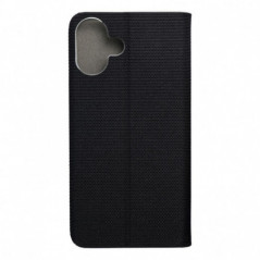 Apple iPhone 16 Plus Portefeuilles Sensitive Book Noir