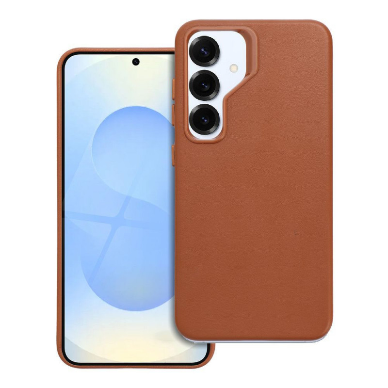 Samsung Galaxy S25 Coque Leather Mag Cover Élégant  MagSAFE