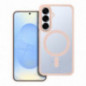Samsung Galaxy S25 Coque Color Edge Mag MagSAFE  Rose