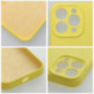 Apple iPhone 16e Coque Silicone 2mm Citron