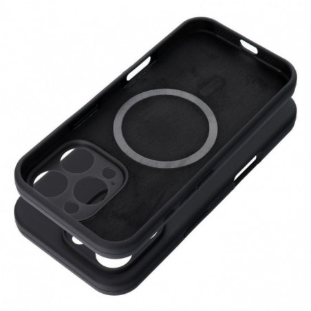 Apple iPhone 15 Coque Silicone 2mm Noir