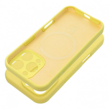 Apple iPhone 15 Coque Silicone 2mm Citron