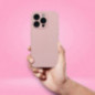 Apple iPhone 15 Pro Max Coque Silicone 2mm Rose sable