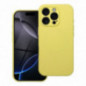 Apple iPhone 16 Coque Silicone 2mm Citron