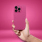 Apple iPhone 16 Coque Silicone 2mm Rose Apple iPhone 16 Coque Silicone 2mm Rose