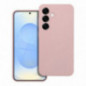 Samsung Galaxy S25 Coque Silicone 2mm Rose sable
