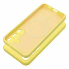 Samsung Galaxy S25 Coque Silicone 2mm Citron