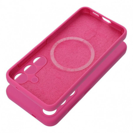 Samsung Galaxy S25 Coque Silicone 2mm Rose