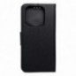 XIAOMI Redmi Note 14 4G Étui portefeuille Fancy Book Noir