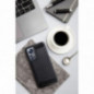 Motorola Edge Coque Carbon Élégant  Noir