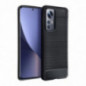 Motorola Edge Coque Carbon Élégant  Noir