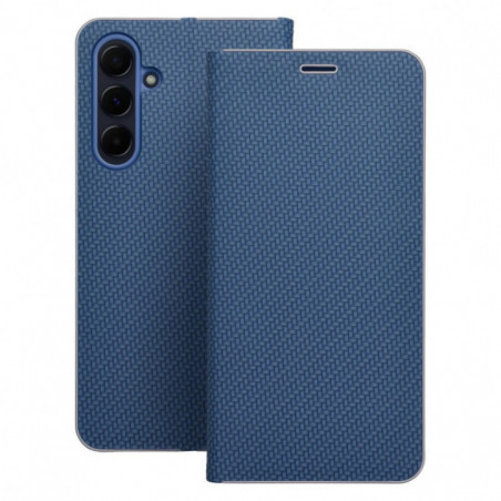 XIAOMI Redmi Note 14 Pro 4G Portefeuilles LUNA Book Carbon Fibre de carbone, Élégant  Bleu