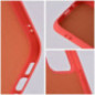 Apple iPhone 16e Coque Silicone Élégant  Pêche