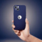 Apple iPhone 16e Coque Soft Bleu foncé
