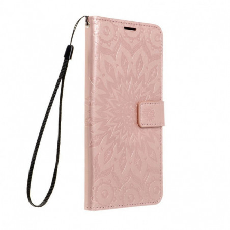 Apple iPhone 16e Portefeuilles MEZZO Book Or rose