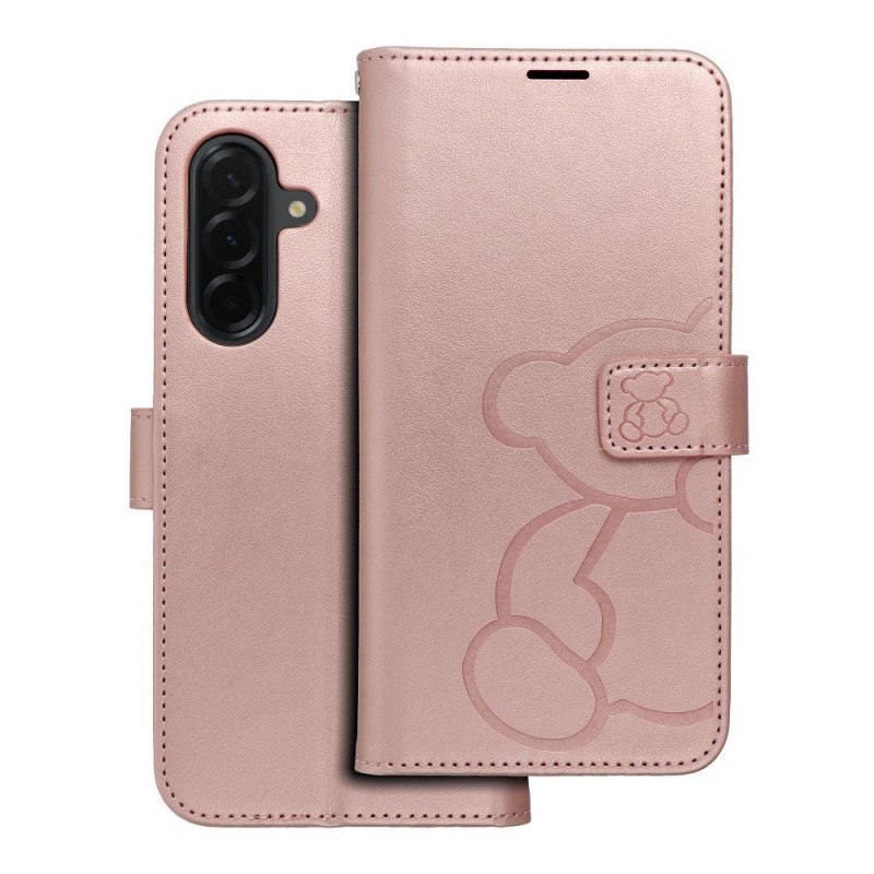 Samsung Galaxy A36 Portefeuilles MEZZO Book Or rose