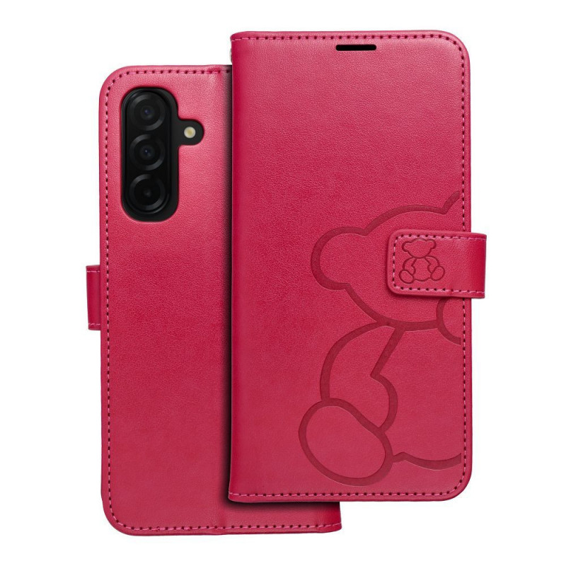 Samsung Galaxy A26 Portefeuilles MEZZO Book Magenta