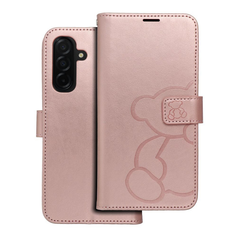 Samsung Galaxy A26 Portefeuilles MEZZO Book Or rose